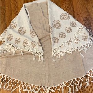 Skull sweater vest
